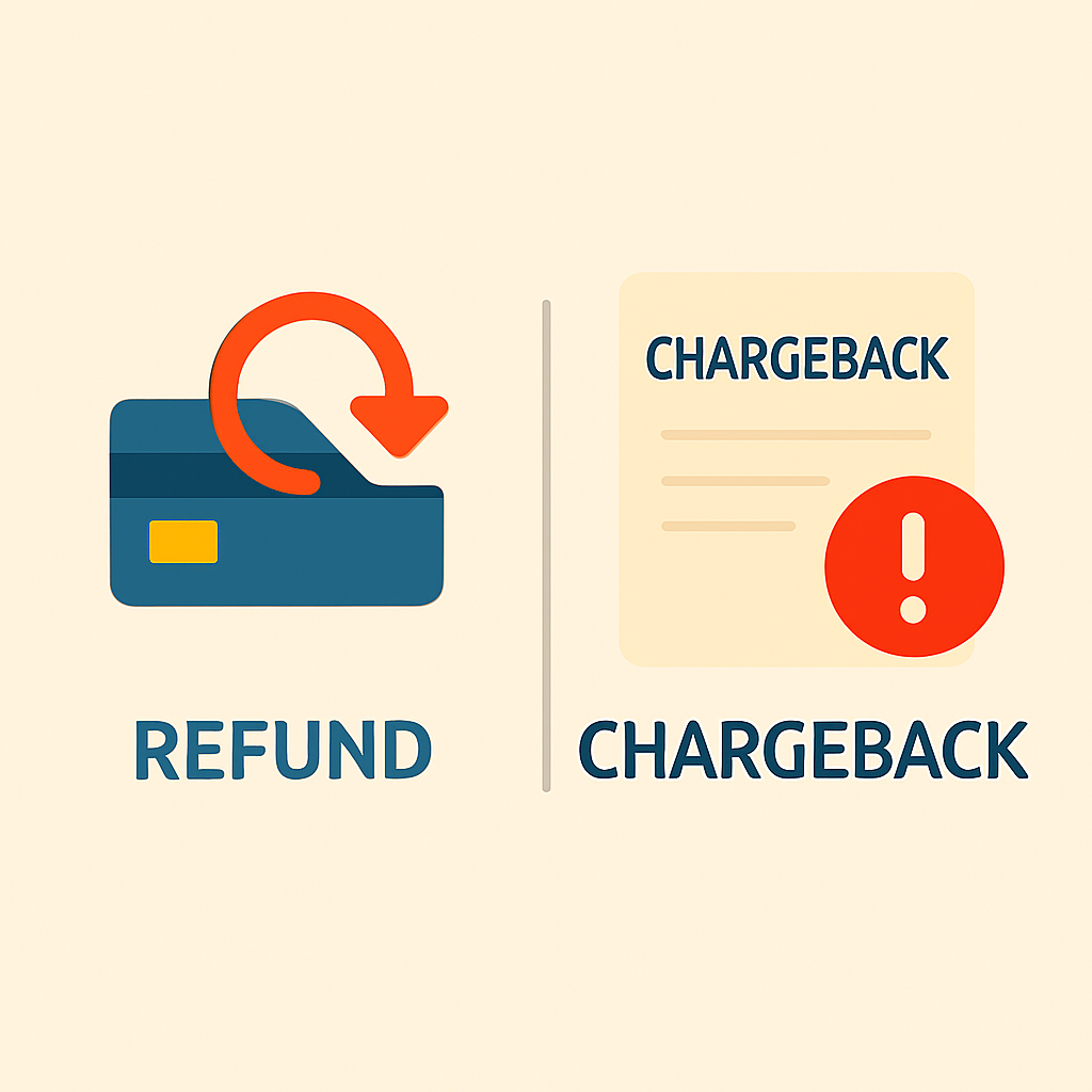 Chargeback vs Refund: Understanding Their Key Differences