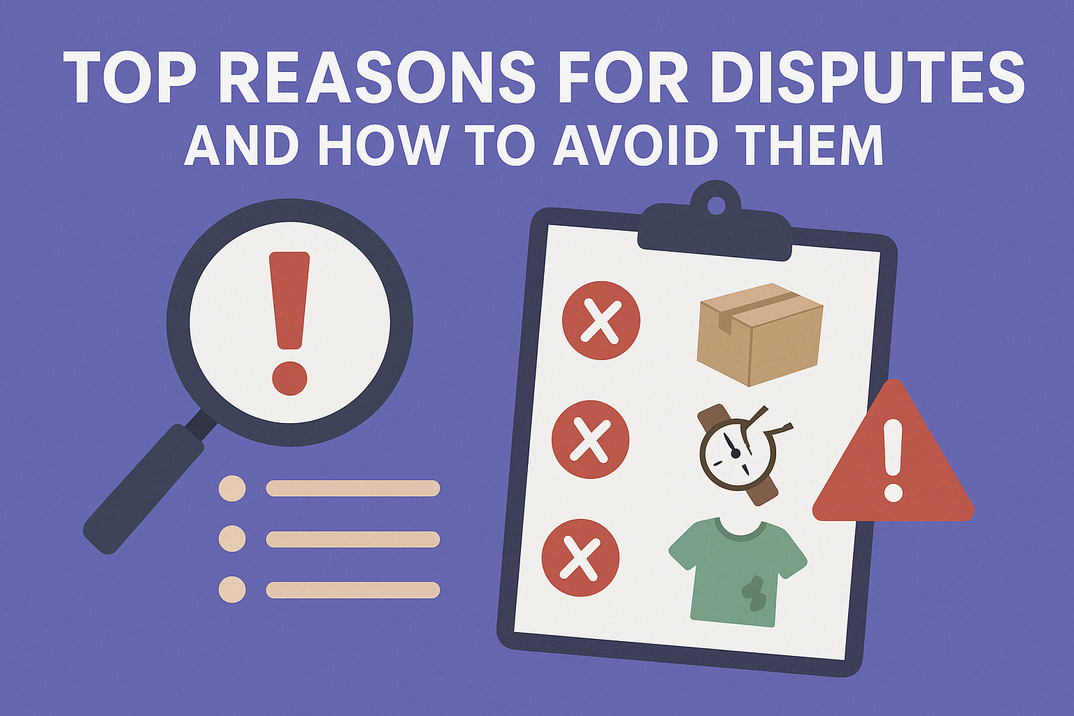 To Dispute Top Reasons for Disputes and How to Avoid Them