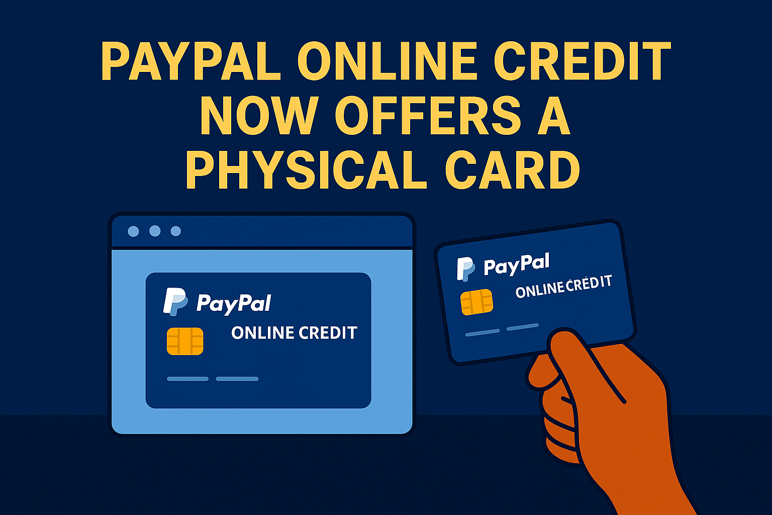 Paypro Credit PayPal Online Credit Now Offers a Physical Card