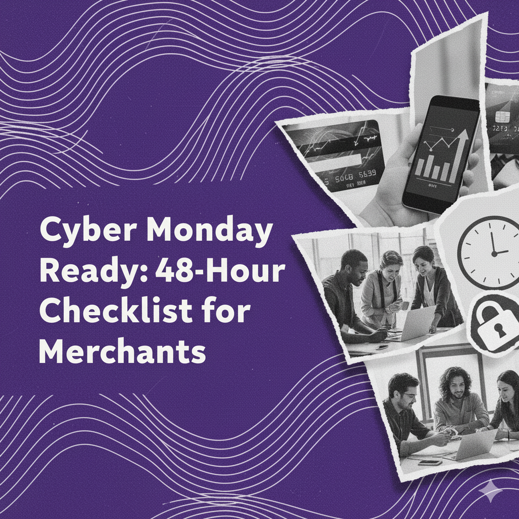 Cyber Monday Ready: 48-Hour Checklist for Merchants