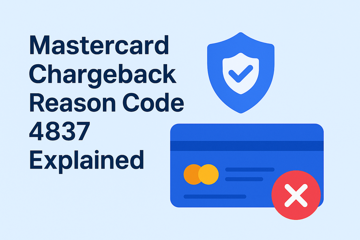 Mastercard Chargeback Reason Code 4837 Explained